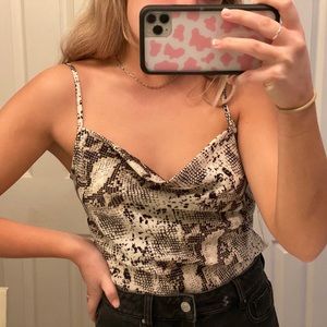 Pacsun cowl neck tank top NWOT
